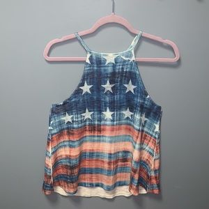 American Flag Tank Top